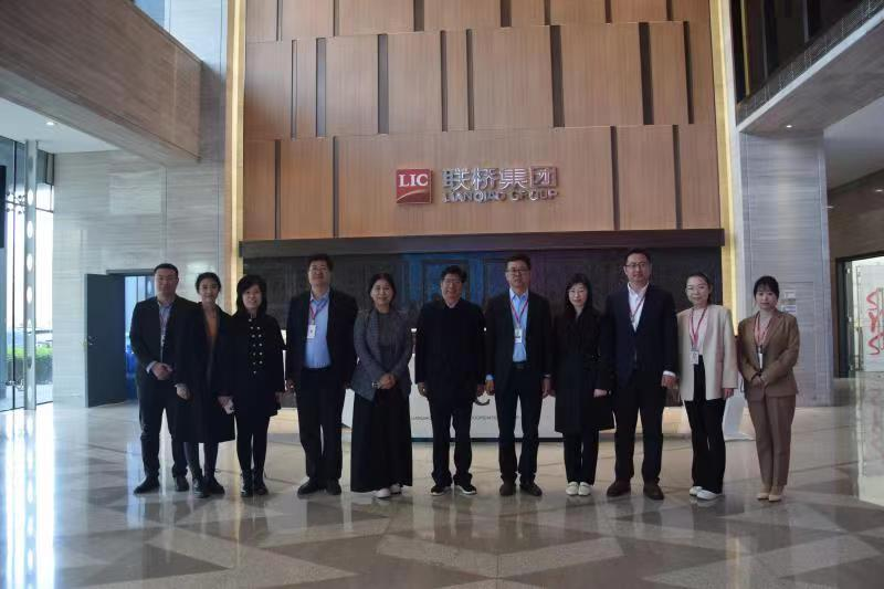 Wang Zhongqun, Director of the Foreign Expert Management Office of the Hebei Provincial Department of Science and Technology, visited and conducted research at Lianqiao Group